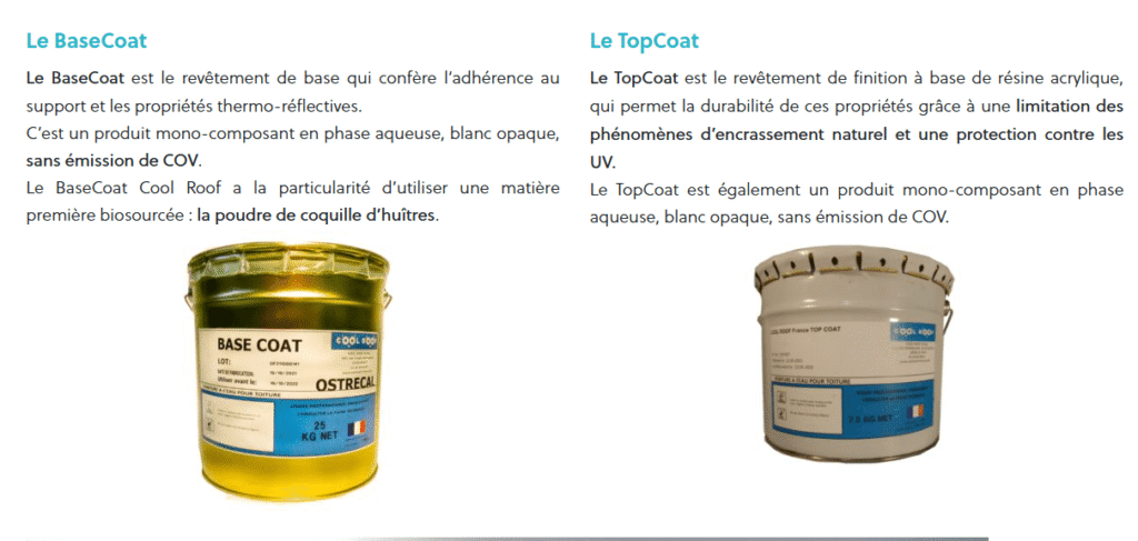 peinture coolroof france